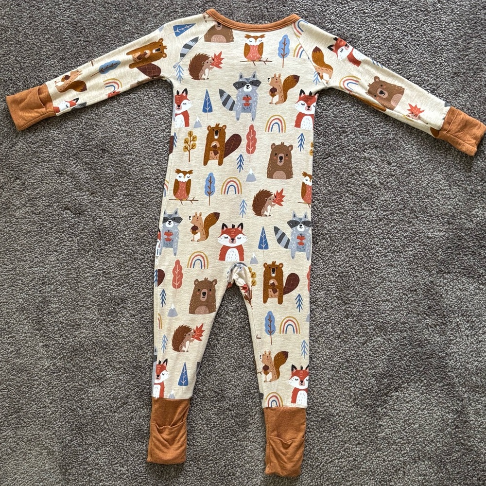 Little Sleepies Woodland Friends Zippy 6-12 - Picture 5 of 6